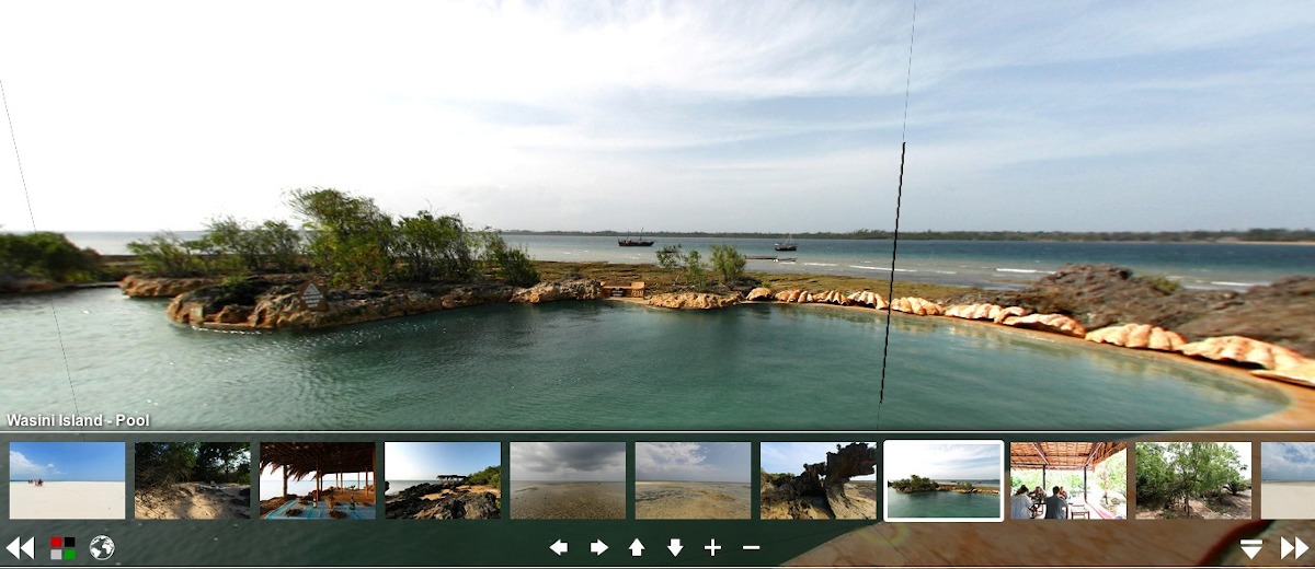 360 degree view of Wasini Island / Lazy Lagoon